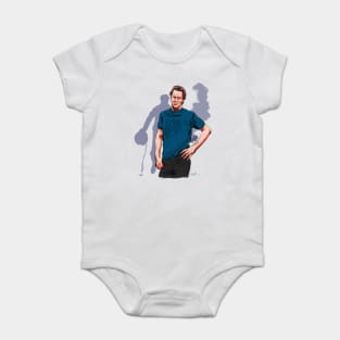 Sam Shepard - An illustration by Paul Cemmick Baby Bodysuit